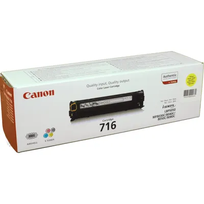 Produktbild von Canon 716 Y, 1500 Seiten, Gelb, 1 Stück(e)