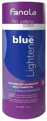 Produktbild von Fanola No Yellow Color Blue Lightener Puder zur Haaraufhellung 450 g