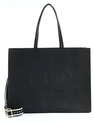 Immagine prodotto di Ted Baker borsa shopper Iconna Webbing Extra Large Icon Bag Jet - Black nero