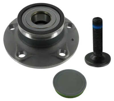Produktbild von SKF Radlagersatz mit integriertem ABS-Sensor VKBA 3656 Position Hinterachse Höhe 103 mm Länge 151 mm Breite 154 mm - OE-Qualität