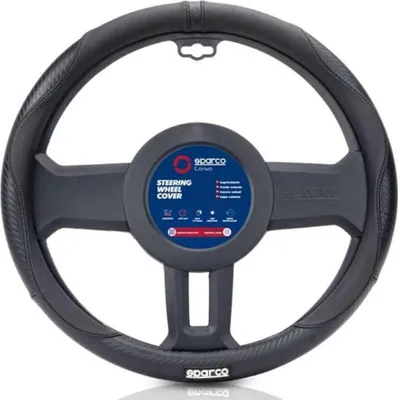 Obrázek produktu pro SPARCO SPCS128BK Potah volantu Ø37-38cm černý Potah volantu