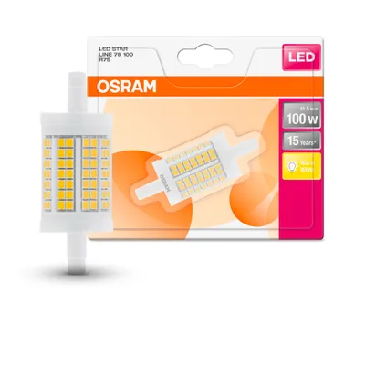 Produktbild von Osram ST LINE 100 11.5 W/2700K R7S LED-Lampe, Sockel R7s-15, 11,5 Watt, Warmweiß, 2700 K,