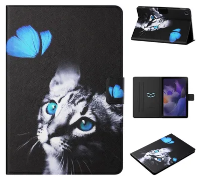 Immagine prodotto di Per Samsung Galaxy Tab A9 Plus Similcuoio tablet custodia cover caso motivo 5