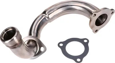 Produktbild von Auspuffkrümmer Edelstahl offen für Aprilia SX, RX, Derbi Senda, DRD, X-Treme, SM, Gilera RCR, SMT