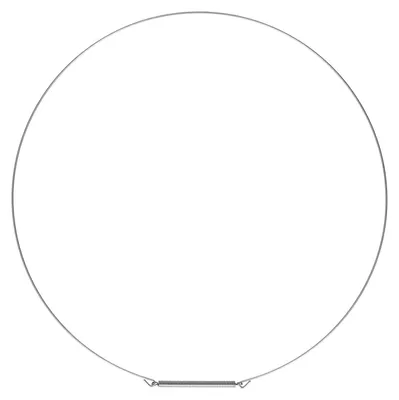 Produktbild von easyPART passend für 12938100000044 Midea Spannring vorne für Türmanschette in Waschmaschine
