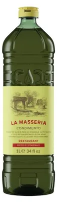 Produktbild von Restaurant Olivenöl und Sonnenblumenöl in einer 1l-Platte - La Masseria