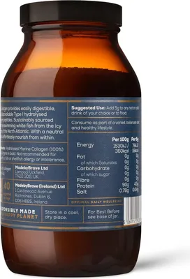 Obrázok produktu pre Ancient & Brave Wild Collagen 200g - Divoko ulovený morský kolagén v prášku