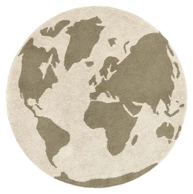 Produktbild von Lorena Canals Teppich - World Map | Teppiche Jugendzimmer