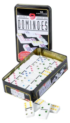 Produktbild von Engelhart- Tolles Dominospiel In Einer Metalldose - Kinder und Erwachsene Taktik