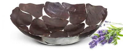 Immagine prodotto di Ciotola decorativa per frutta - Metallo - Marrone