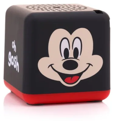 Imagen del producto de Bitty Boomers Disney Mickey Mouse: Mini altavoz Bluetooth con forma de cubo