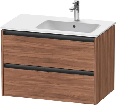Produktbild von Duravit Ketho.2 Wastafelonderkast 81x48x54,9 cm Mat Noten