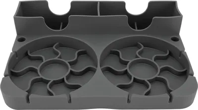 Produktbild von Wasserflasche Trocknen Rack Anti-Rutsch-Basis Silikon Babyflasche Trockner Stand für Haus und Büro Grau