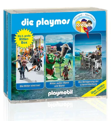 Zdjęcie produktu dla Playmos Die 2 – Duży zestaw rycerski, oryginalne audioprzewodniki PLAYMOBIL