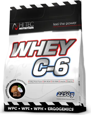 Produktbild von PLWhey C-6 - 2250g - Schoko-Kokosnuss
