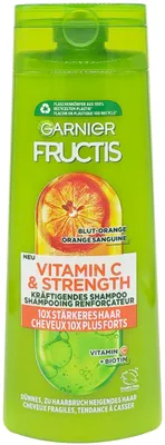 Produktbild von Garnier Fructis Shampoo VITAMIN C + STRENGTH 250ml für dünnes brüchiges Haar