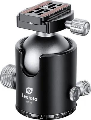 Produktbild von Leofoto Stativ-Kugelkopf HB-70+QP-70N