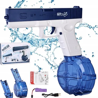 Zdjęcie produktu dla Elektryczny Glock pistolet na wodę Automatyczny dla dzieci