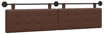 Image de vidaXL Tête de lit suspendue en similicuir