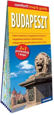Obrázok produktu pre Budapeszt laminowany map&guide 2w1 przewodnik i mapa
