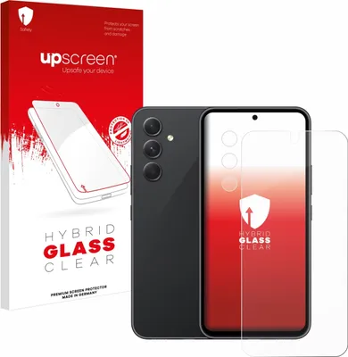 Produktbild von upscreen Schutzglas für Samsung Galaxy A54 5G (Display+Kamera) Schutzfolie Panzer Folie Glas Display Schutz klar