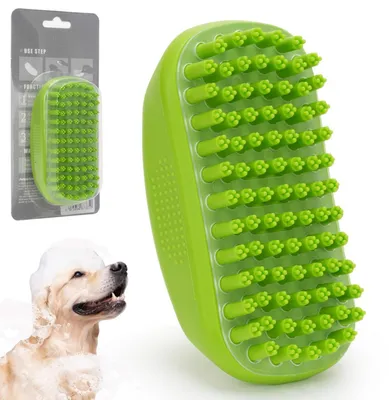 Produktbild von Badebürste Gummistriegel für Katzen und Hunde mit Massageeffekt zur Haarentfernung