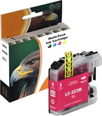 Produktbild von D&C Tintenpatrone ersetzt Brother L-223   MAGENTA xl