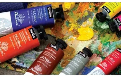 Produktbild von Phoenix Studio Oil Colour Ölfarbe 120 ml - 104 - Titanweiß
