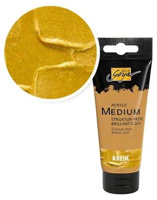 Immagine prodotto di Pasta strutturale KREUL Solo Goya Brilliant Gold 100 ml