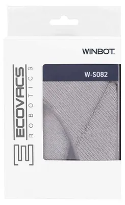 Produktbild von Ecovacs Reinigungspad W-S082 für Winbot 950, Grau