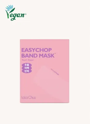 Produktbild von LALACHUU EASYCHOP BAND MASK Youth Shaper 20 Stück K-Beauty Bandmaske Für Strahlende Haut