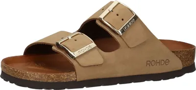 A single pair of sandals on a white background.