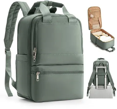 Produktbild von Wasserdichter Reiserucksack Grün 40x20x25 Handgepäck