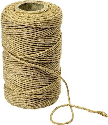 Produktbild von Fleischfäden aus Baumwolle grau (240°C) 75 m, Für Rolladen, Wurstschnur, Hitzebeständig Grill Wurstgarn Zum Räuchern, Bratgarn, Kochschnur, Grelle Farbe