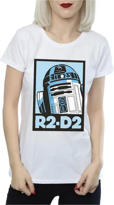 Produktbild von Star Wars - T-Shirt für Damen BI40774 (M) (Weiß)