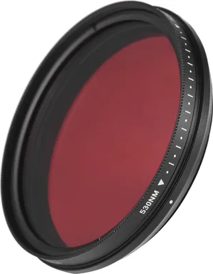 Obrázek produktu pro FOTGA 62mm nastavitelný infračervený filtr, IR pasivní filtr pro rentgenové záření, variabilní rozsah 530 nm až 750 nm, kompatibilní s digitálními zrcadlovkami Canon, Nikon a Sony