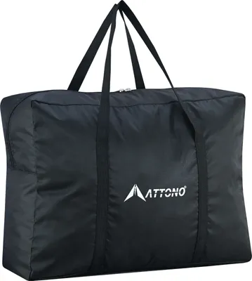 Produktbild von ATTONO Leichte in sich faltbare Sporttasche, Reisetasche, Handgepäck, Cabin Bag, 55x40x20cm, schnell trocknend