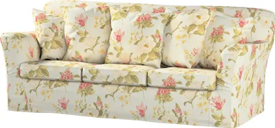 Produktbild von Dekoria Bezug für Tomelilla 3-Sitzer Sofa nicht ausklappbar, blau-grün, Sofahusse, Tomelilla 3-Sitzer