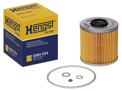 Produktbild von Ölfilter-Einsatz 88 mm HENGST FILTER IAM-Expertise passend für u.a. BMW 3er