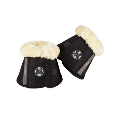 Produktbild von Eskadron Heritage Bellboot FauxFur - black - Hufglocken, Größe:L