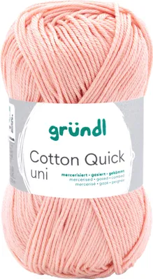 Image de Gründl Coton quick uni,50g.100%coton,mercerisé,fil à crocheter et à tricoter,50g / 125 m,NS 3-4 134