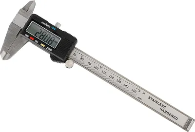 Zdjęcie produktu dla Suwmiarka cyfrowa ze stali nierdzewnej Elektroniczny mikrometr cyfrowy z noniuszem Narzędzie pomiarowe 0?150mm