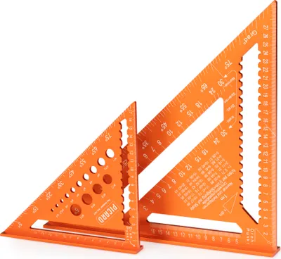 Produktbild von Picard Zimmermannswinkel Winkeldreieck Alu Set 300 mm 180 mm 0071520-002