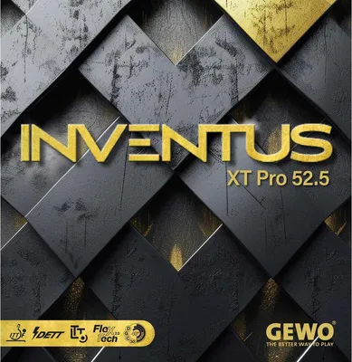 Produktbild von GEWO Tischtennisbelag / Inventus XT Pro 52.5 / NEU /