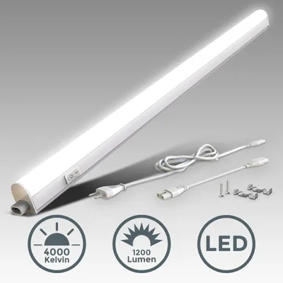 Obrázok produktu pre Svietidlo pod skrinku LED 230V 15W lišta svietidlo kuchynská lampa osvetlenie skrinky svietidlo