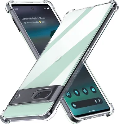 Obrázok produktu pre Puzdro pre Google Pixel 6A Silikónový ochranný kryt TPU Clear Case Cover Slim