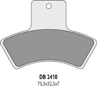 Produktbild von Kh270 Quadzilla Bremsbeläge - Ersetzt Db2410Mx-D Und Db2410Qd-D