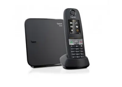 Zdjęcie produktu dla Gigaset E630, Telefon w systemie DECT, 200 wejścia, Nazwa i identyfikacja dzwoniącego, SMS, Czarny