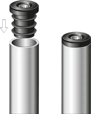 Zdjęcie produktu dla GAH-Alberts 426828, Plastik, 4 szt.