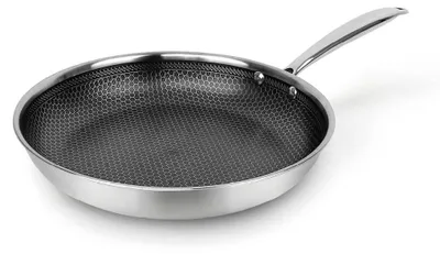 Produktbild von RVS-Bratpfanne mit Antihaftbeschichtung, 28 cm